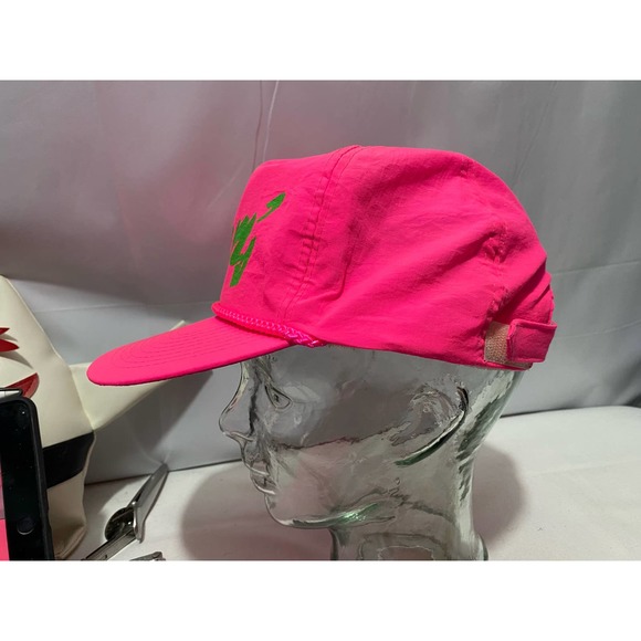 MOHR'S Vintage Pink and Green hat adjustable - Sam's - Picture 5 of 8